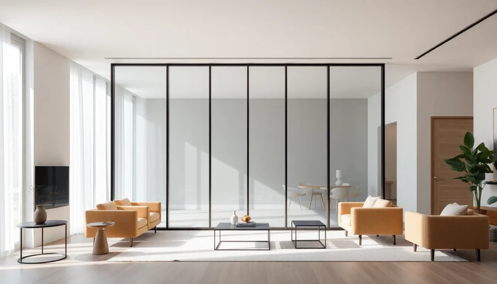Enhance your space with a Folding Partition Wall featuring a sleek and modern design.