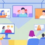 Experience the impact of a Virtual Audience System with vibrant interactions and diverse participation.