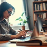 Enhance your knowledge with online university degrees from UK in a serene home setting.
