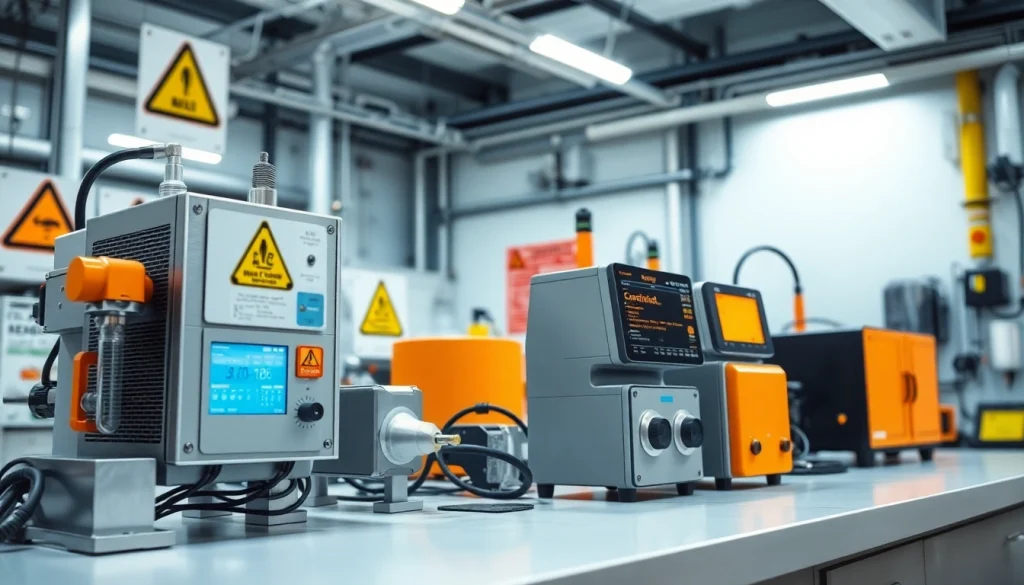 Hydrogen Cyanide detection technology highlighted in a modern laboratory.