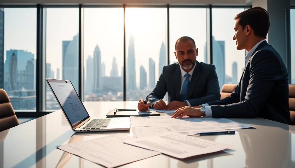 Assist clients effectively in trademark registration in Dubai with a modern office consultation.