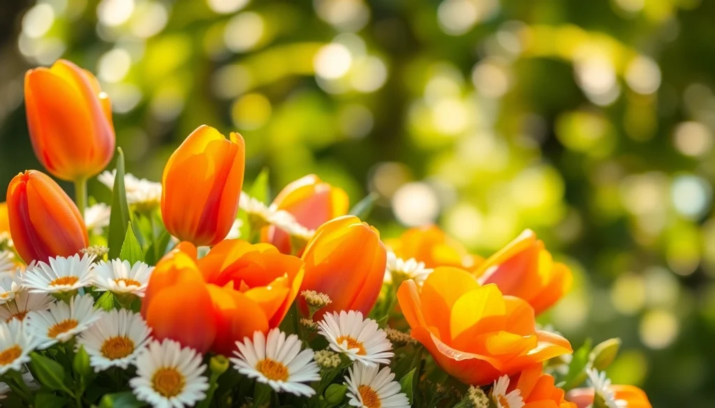Arrange stunning Orange County event flowers in a vibrant garden setting for special occasions.