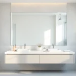 Revamp your small bathroom remodels with stylish vanities, organized decor, and modern decor.
