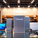 Showcase of TPower products emphasizing quality power supplies and solutions.