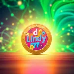 Showcasing the vibrant “lindy meme coin”, a playful cryptocurrency symbol representing meme culture.