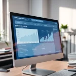 Evaluate content with a reliable AI checker on a modern digital interface.