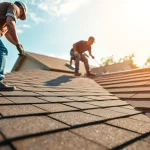 Installing durable asphalt shingle roofing Texas to enhance residential homes.