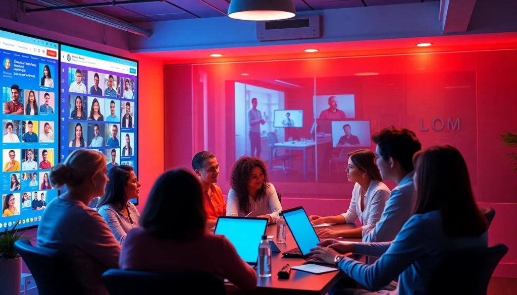 Engage in شات عربي with diverse users in a vibrant digital chatroom setting.