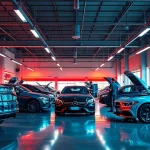 Car service Atlanta providing expert vehicle maintenance and repair services in a welcoming garage environment.