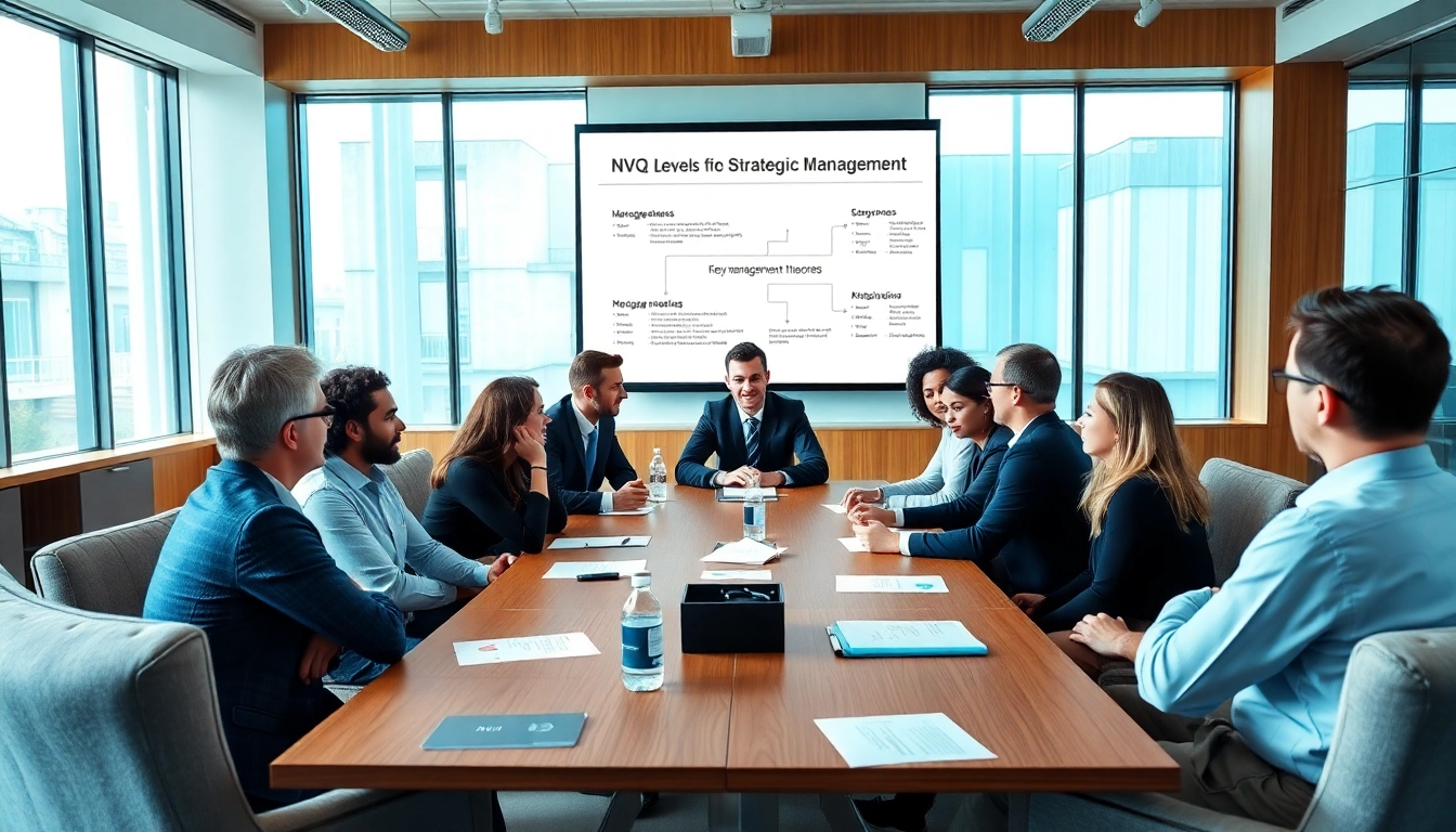 Nvq level 7 strategic management answers presented in a corporate study group environment