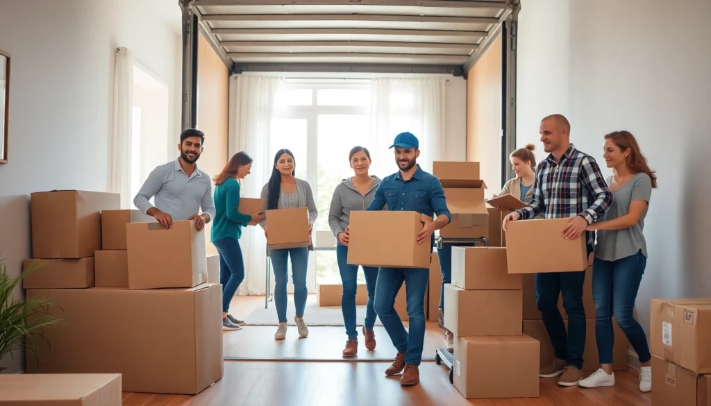 Moving crew efficiently packing at https://bennettsmoving.com/ for a smooth relocation.