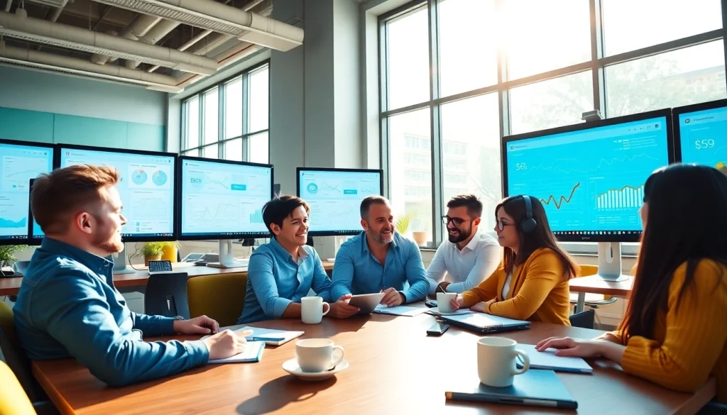Boost your business with expert google ads edmonton strategies in a collaborative office.