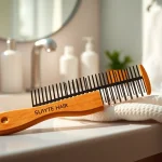 Use a curly hair comb to effortlessly detangle and define your curls in style.