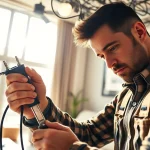 Professional Electrician Clearwater ensuring safe electrical installations in a modern home.