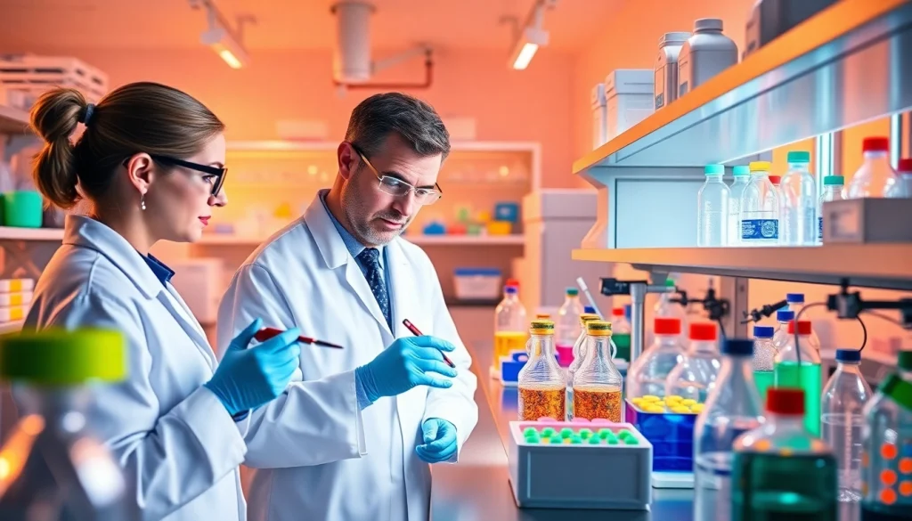 Observe all check processes in a vibrant lab focused on TeSR™ Pluripotent Stem Cell cultures.