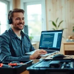 Delivering expert residential IT support in a welcoming home environment with a friendly technician.