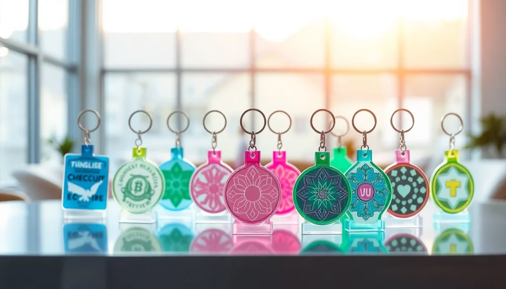 Customize your acrylic keychain custom with vibrant designs and quality materials.