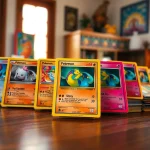 Showcase of rare Pokemon cards India, capturing their beauty and collectible appeal.