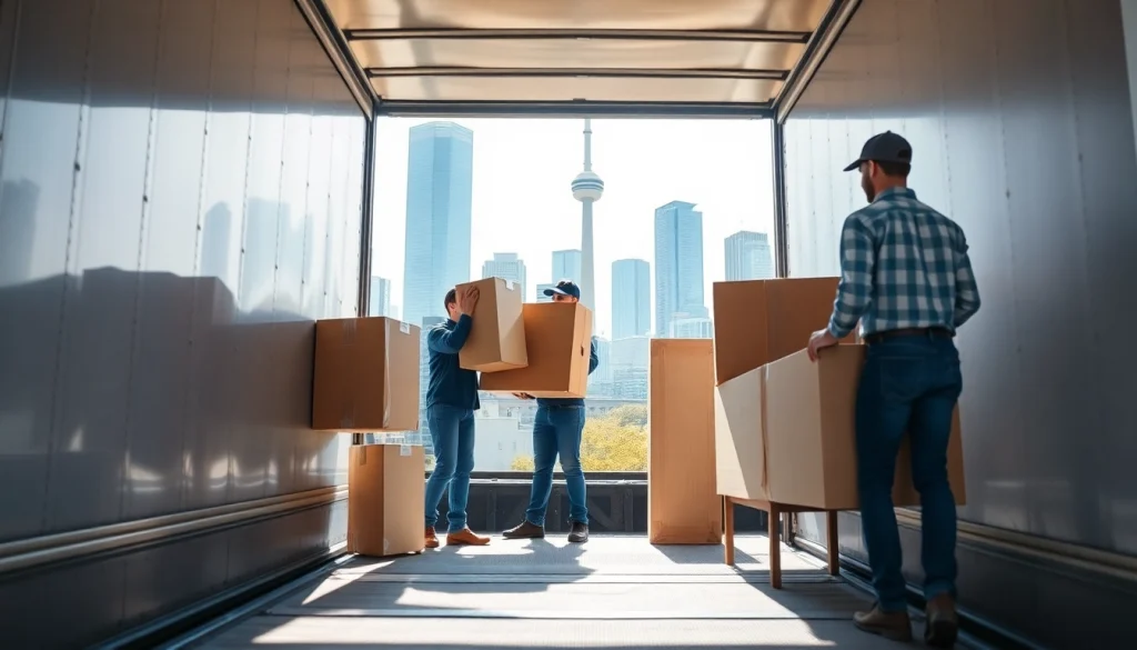 Trustworthy movers showcasing their expertise as the best moving company Toronto delivers exceptional service.