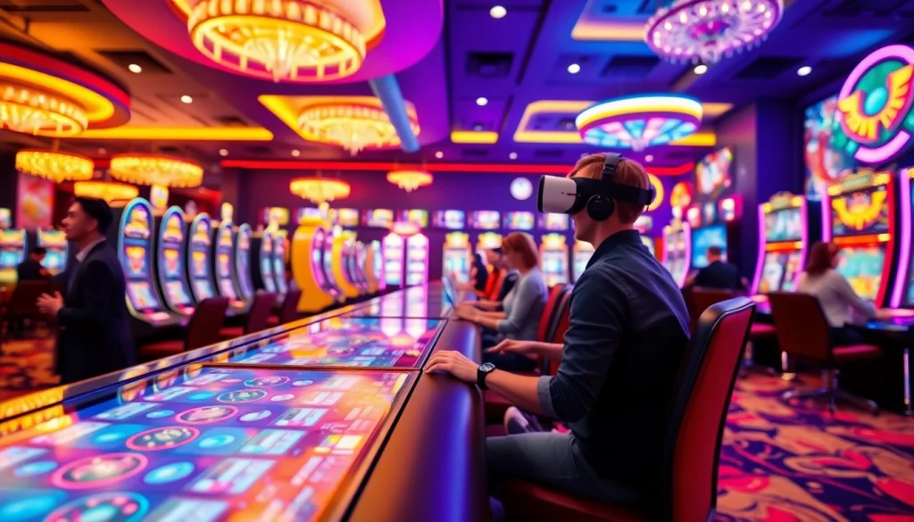 Jouez sur une plateforme de casino démo avec des graphismes captivants et un environnement immersif.