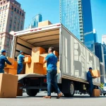 Professional movers packing items in NYC for Cheap movers nyc services.