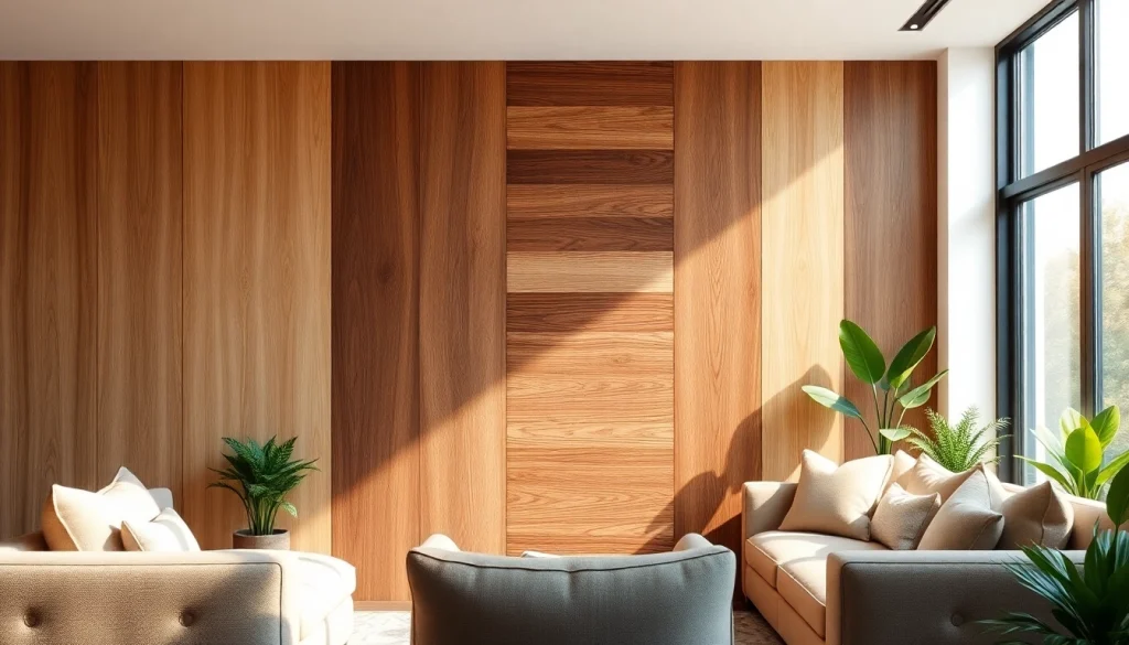 Explore stunning 3D wood wall panels enhancing the beauty of modern interiors.