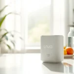 Lava Pure co to jest przedstawione w naturalnym otoczeniu zdrowia i wellness.